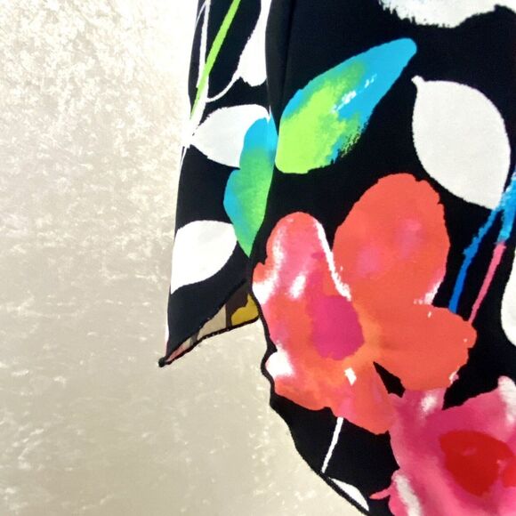 Anne Cole Swim Cover Up Size S/M Kangaroo Pouch Caftan Beach Stretch - Picture 9 of 14